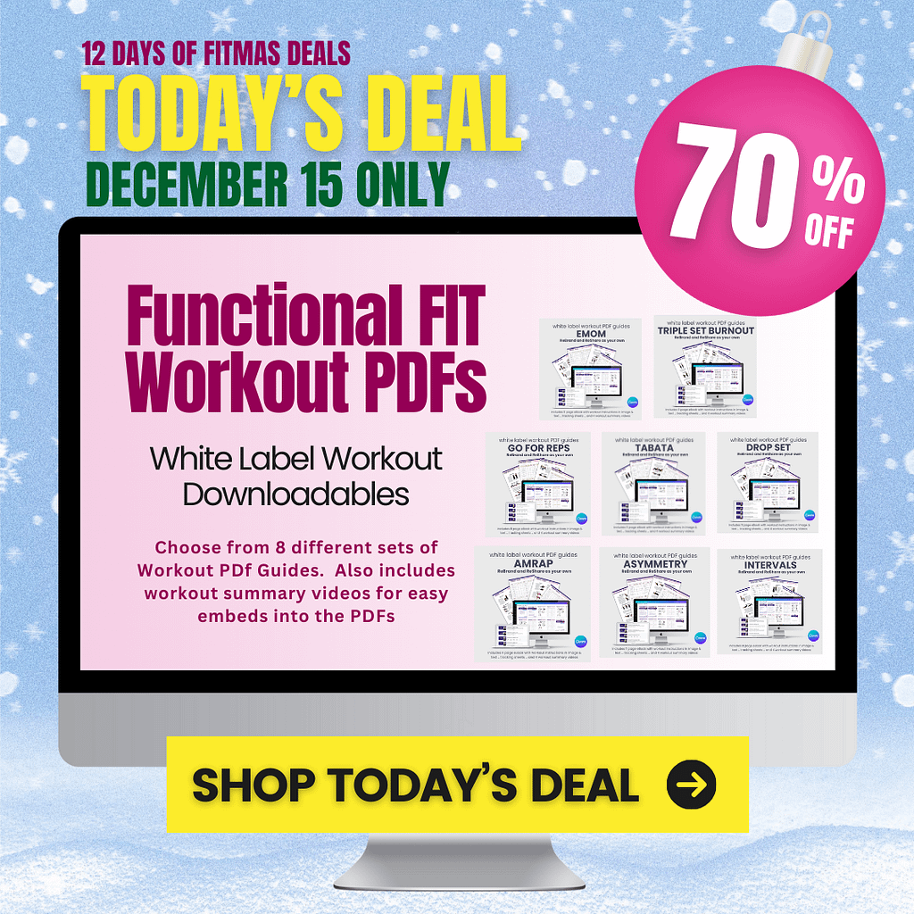 White Label FITmas Day 7 Deal:  Function Fit at 70% off!