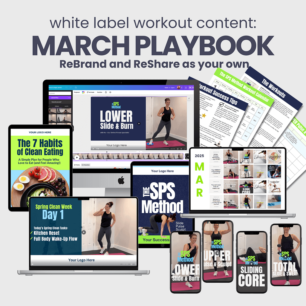 White label Workouts: MArch 2025 Playbook