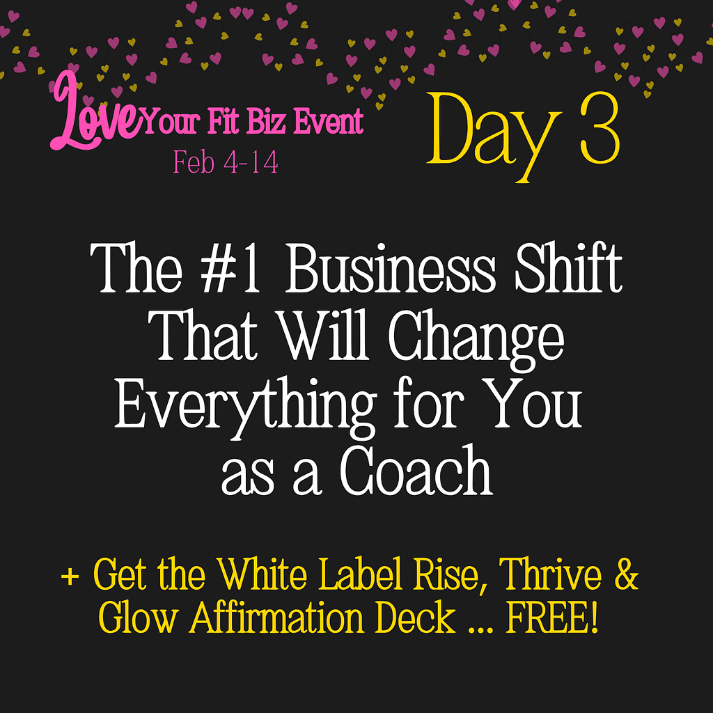 White label workouts: Love your FIT BIZ Event day 3!