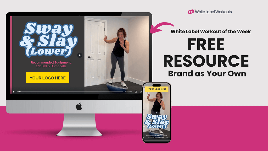 White Label Workout video of the week: Sway & SLAY! June 24,2025