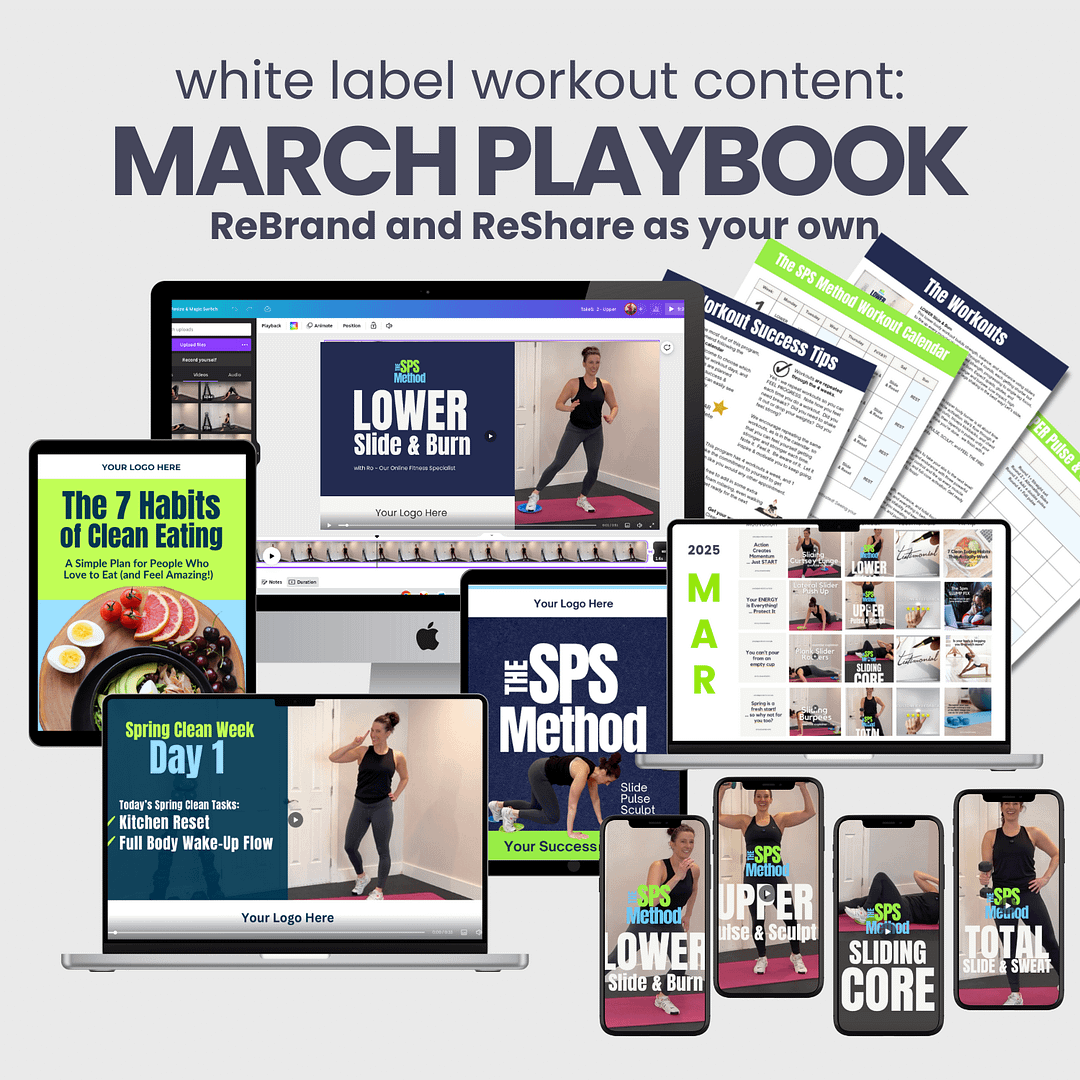 White label Workouts: MArch 2025 Playbook