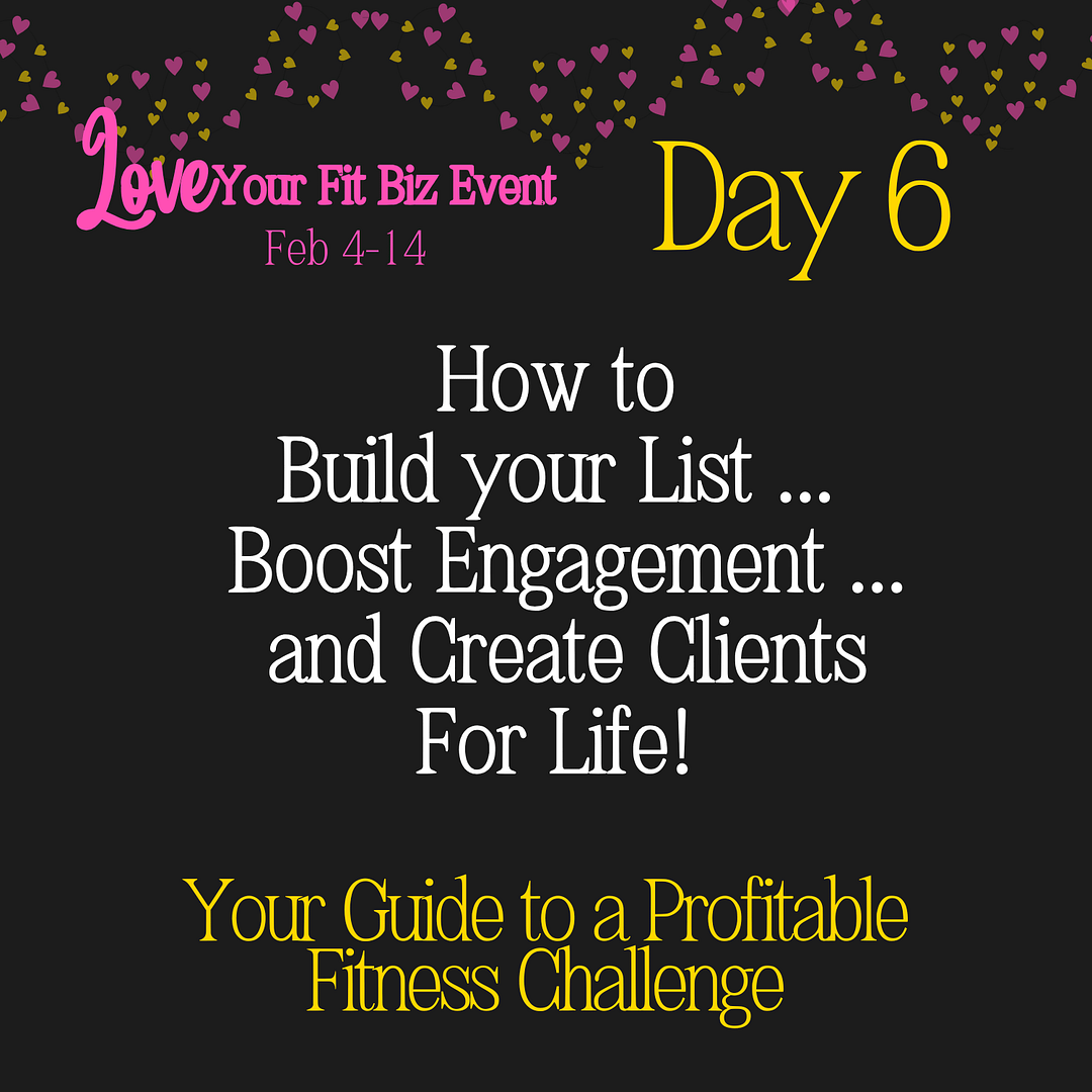 White label workouts: Day 6 Love your FIT BIZ Event