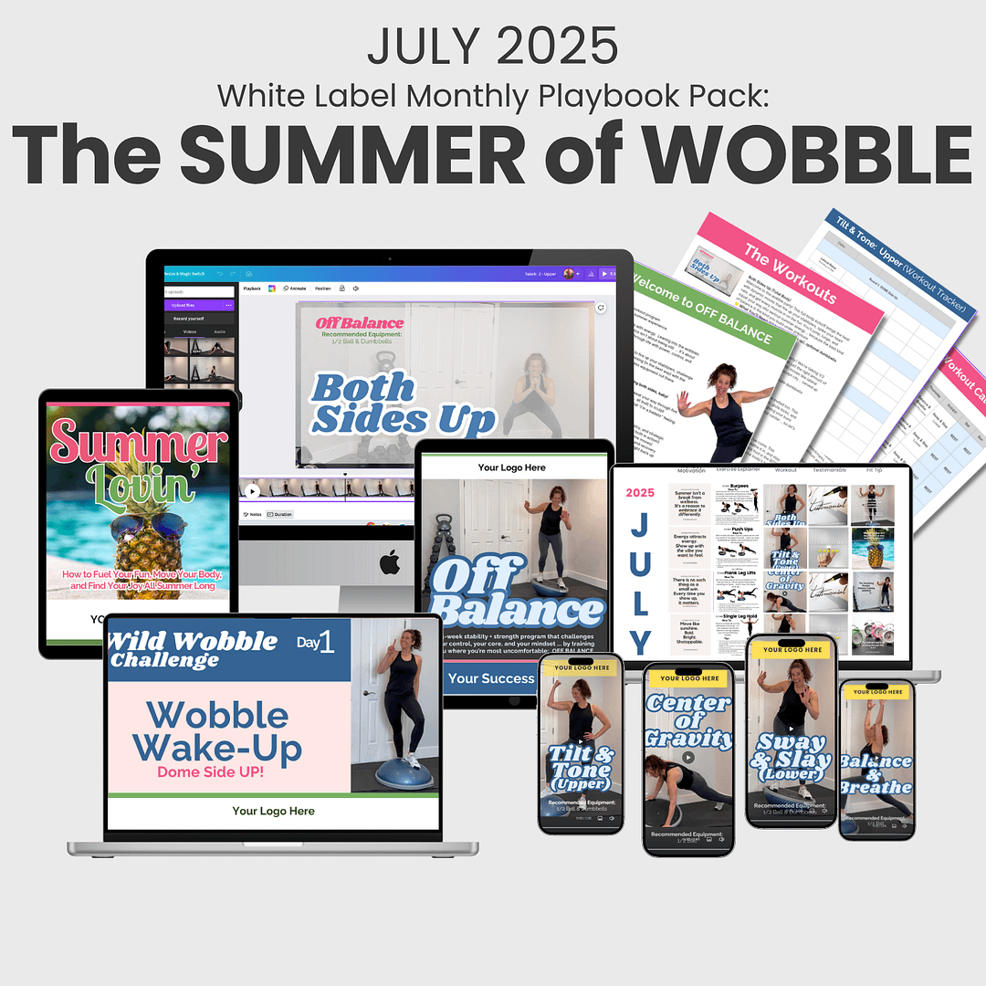 White Label Workouts: The Summer of Wobble Playbook Pack