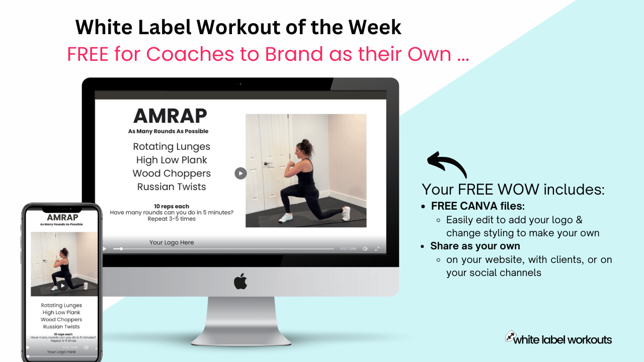 Read more about the article The White Label Workout of the Week – AMRAP