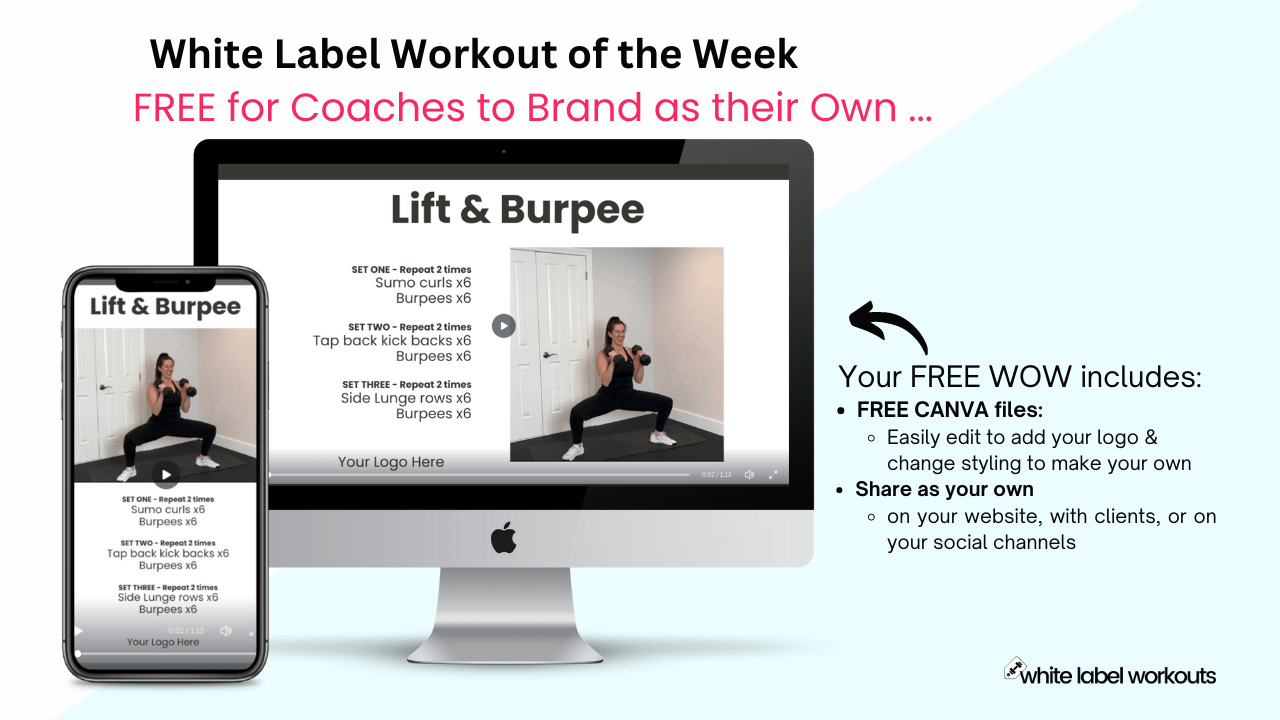 Read more about the article LIFT & BURPEE: The White Label Workout of the Week