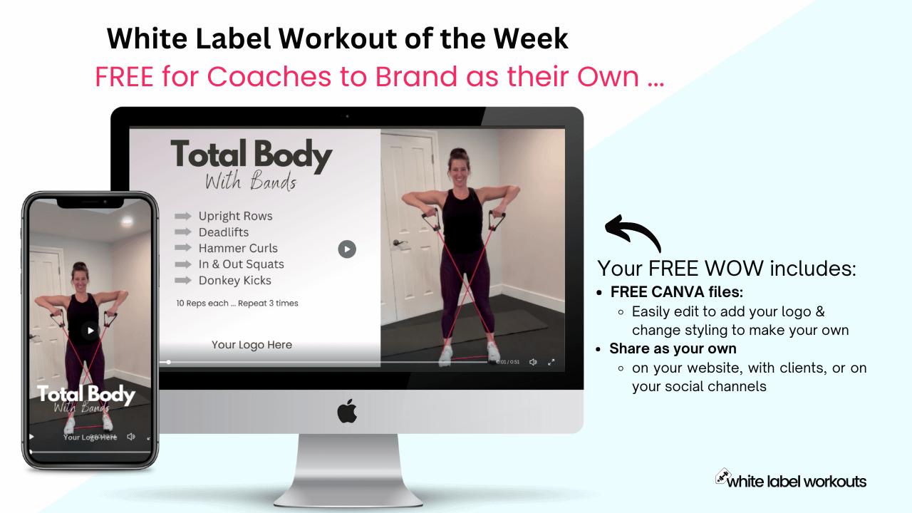 Read more about the article The White Label Workout of the Week – Total Body Bands [FREE RESOURCE]