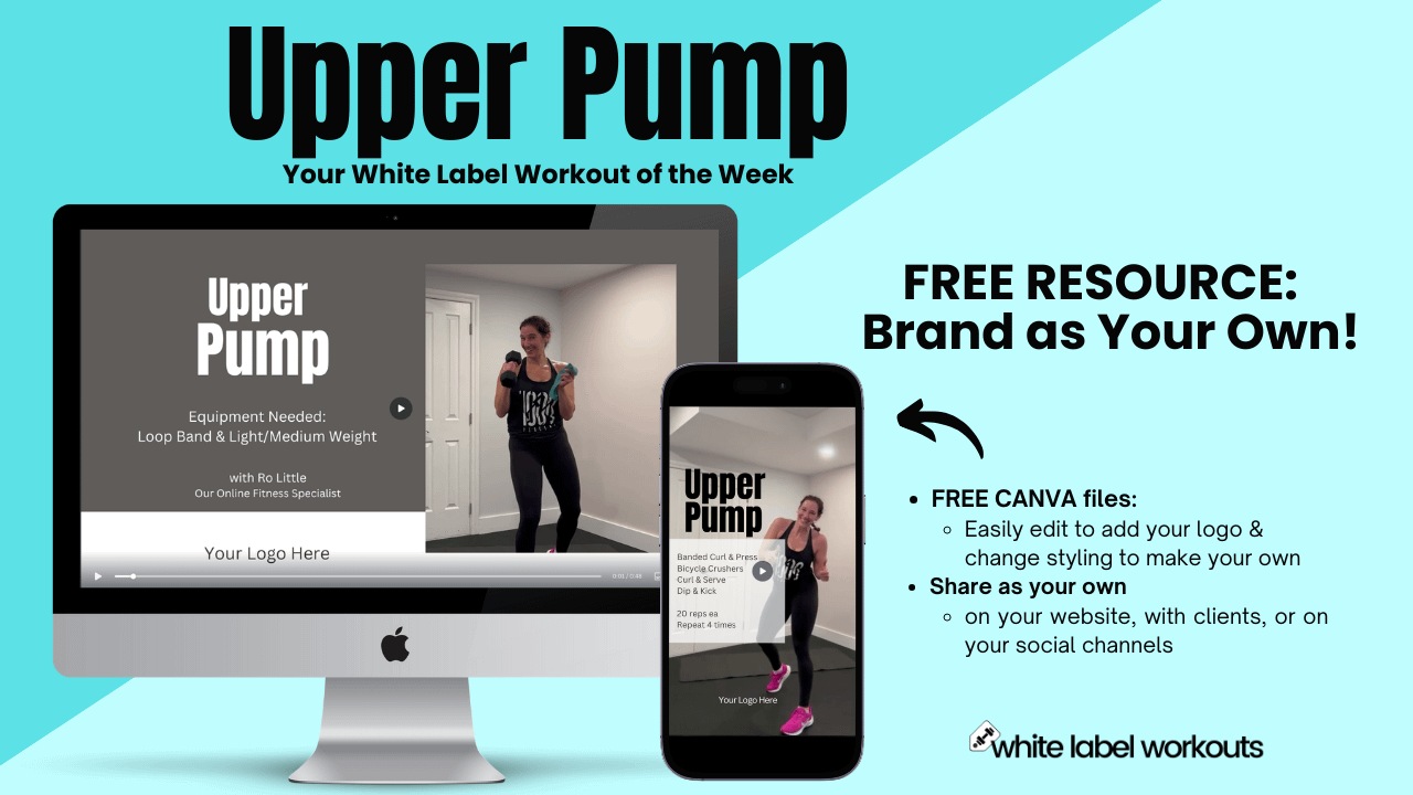 Read more about the article PUMPING it Up into the Holidays with White Label Workouts, Deals & Goodies!