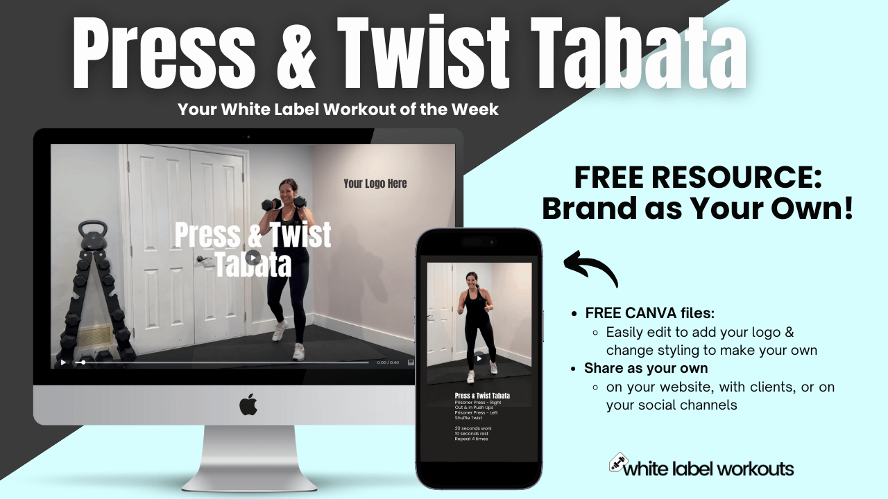 Read more about the article Tabata Week!  20 Seconds of Work, 20% savings, AND an IMPORTANT schedule change!