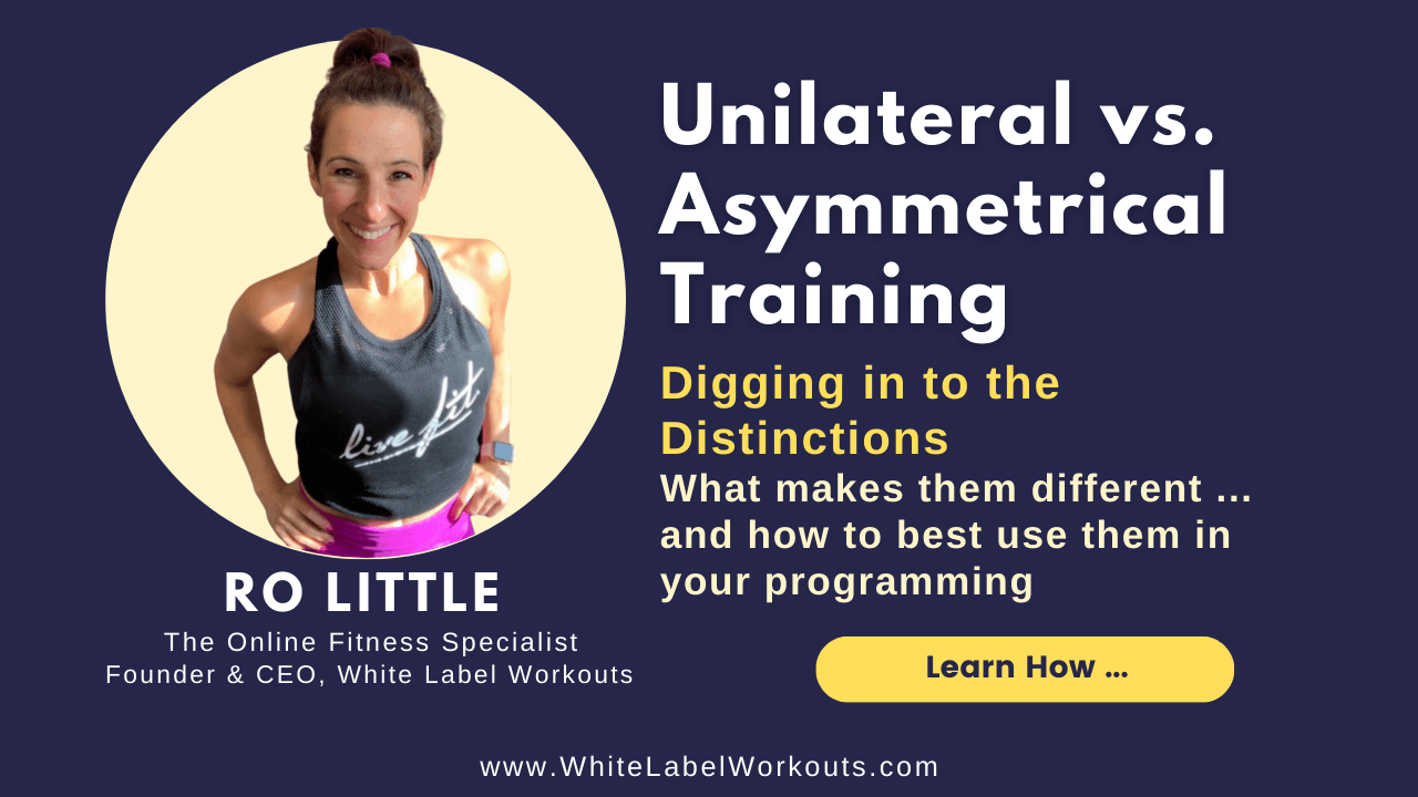 Read more about the article Unilateral vs. Asymmetrical Training: Digging in to the Distinctions