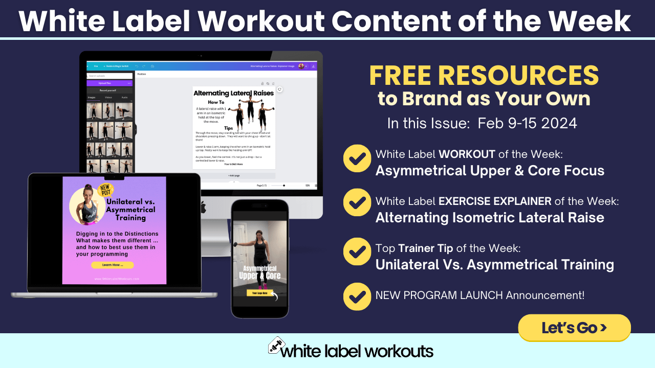 Read more about the article Asymmetry Focus:  Your White Label Resources for the Week are here …