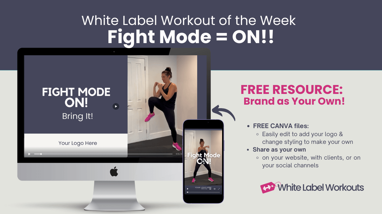 Read more about the article Fight Mode = ON!  The White Label Workout of the Week