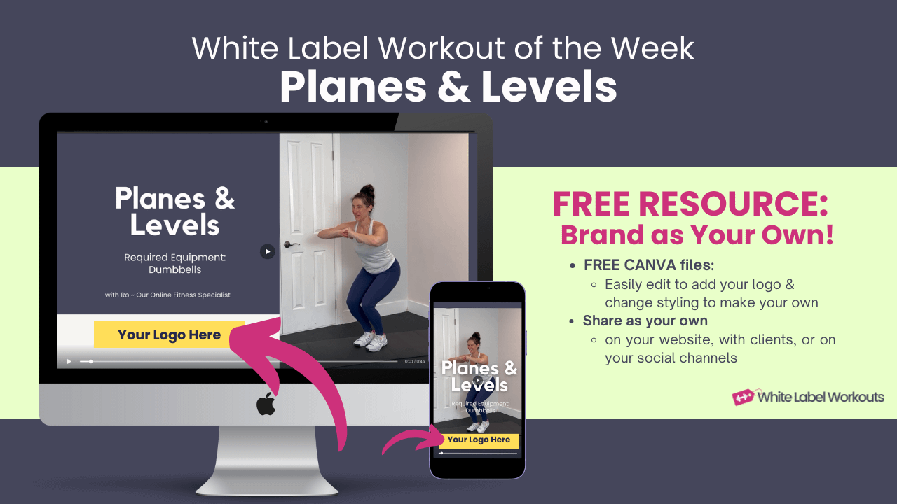 Read more about the article Planes & Levels:  White Label Workout