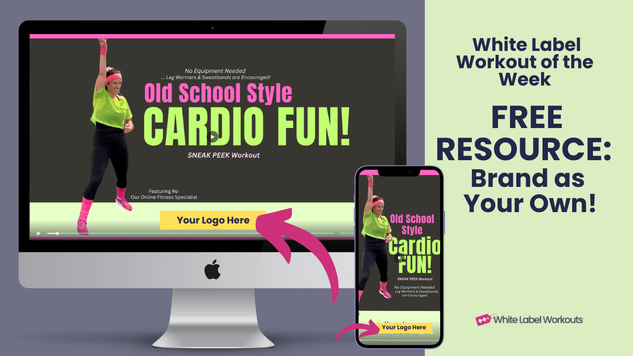 Read more about the article Old School CARDIO FUN!  White Label Workout of the Week