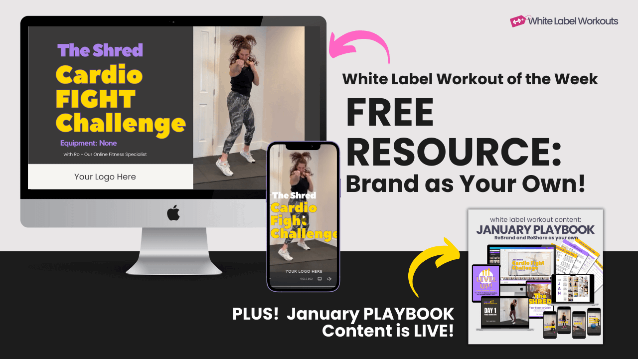 White label Workout of the Week: Cardio FIght Challenge