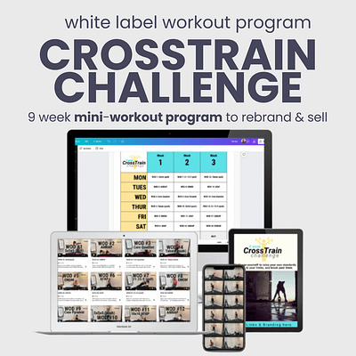 White Label CROSS TRAIN Workout Program