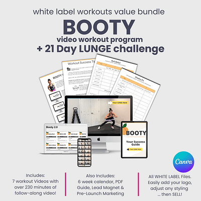 White Label BOOTY Program + Lunge Challenge