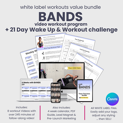 White Label Bands Program + Wake up & Workout Challenge