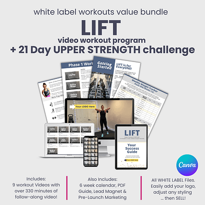 White Label LIFT + Upper Strength Challenge BUNDLE
