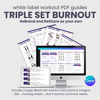 White Label Triple Set Burnout Workout