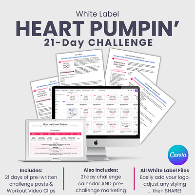 White Label 21 Day Heart-Pumpin' Challenge