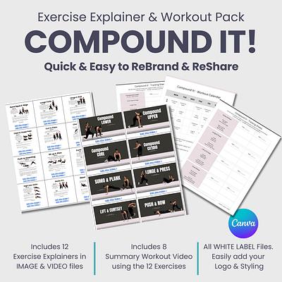 COMPOUND IT:  Exercise Explainer & Workout Pack
