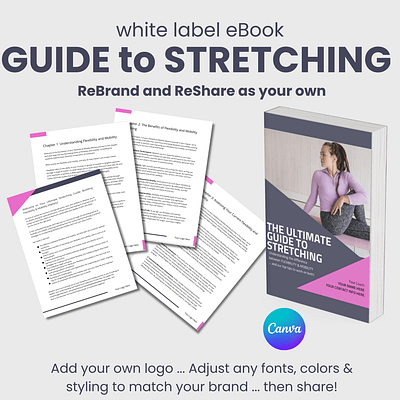 The Ultimate Stretching Guide: White Label eBook