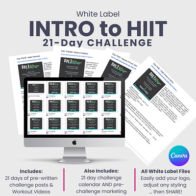 White Label 21 Day Intro to Hiit Challenge