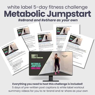 White Label Fitness challenge: Metabolic Jumpstart