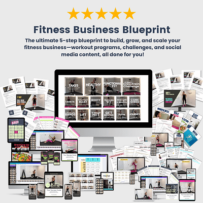 white Label Fitness Business Blueprint Content