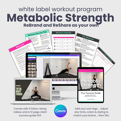 Metabolic Strength White Label Workout Video Program