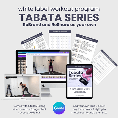 White label Workout: Journey to FIT Modular Program - TABATA Block