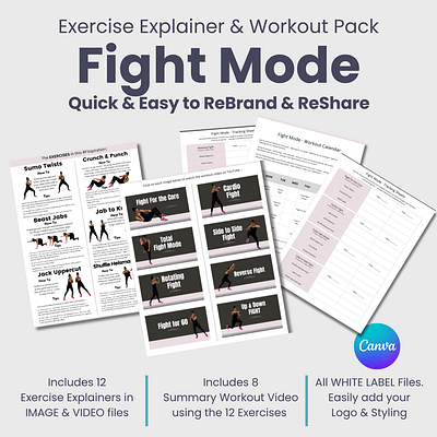 White label exercise explainer: Fight mode