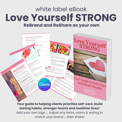 White Label Love Yourself Strong ebook