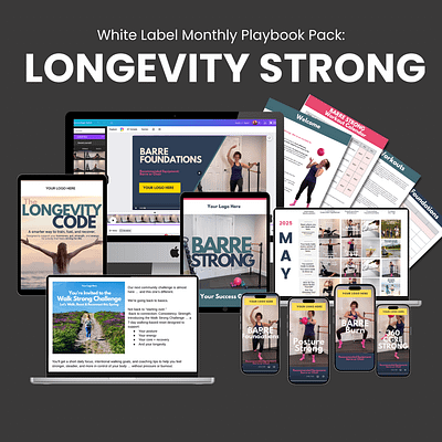 LONGEVITY Strong:  Playbook Pack 12