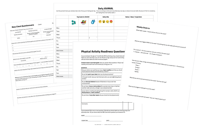 New Client Forms