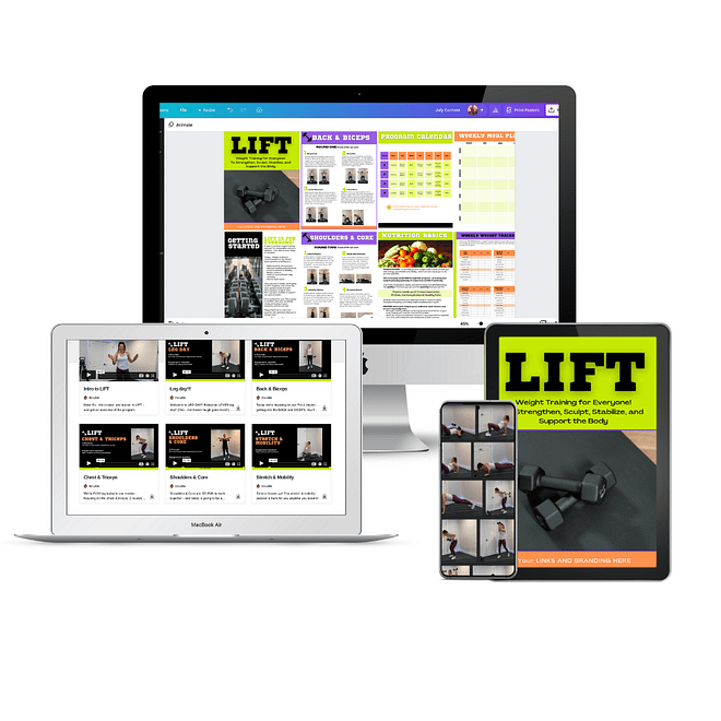White Label LIFT 1.0 Workout Program