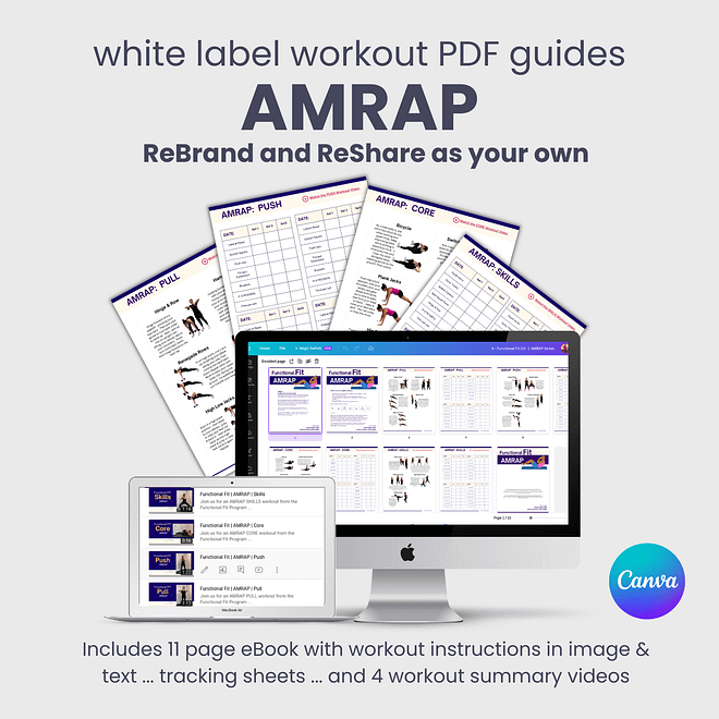 AMRAP - Functional Fit Block (white label)
