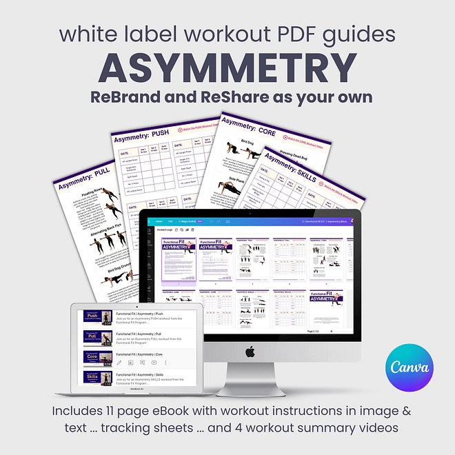 Asymmetry - Functional Fit Block (white label)