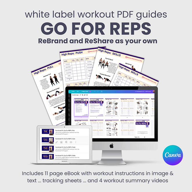 Go For Reps - Functional Fit Block (white label)