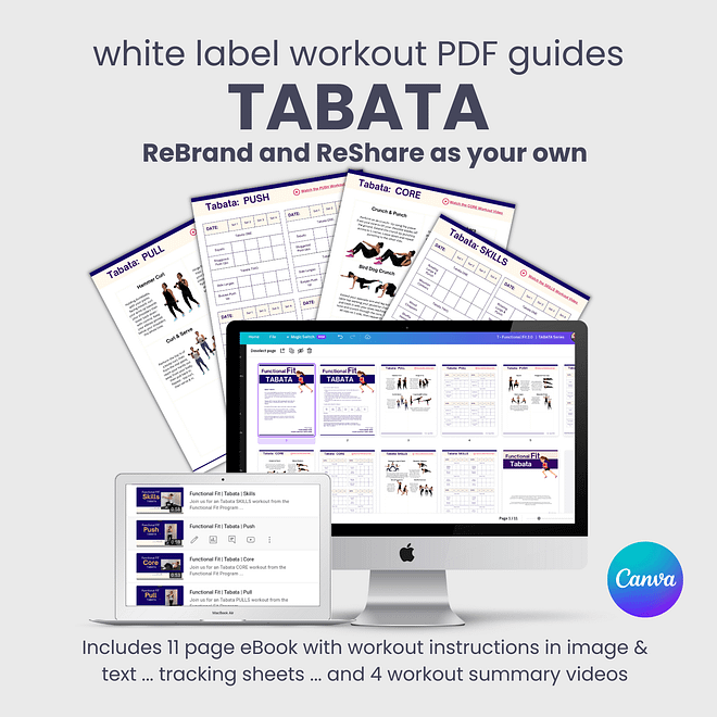 TABATA - Functional Fit Block (white label)