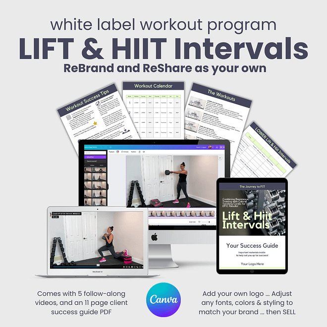 Journey to FIT: LIFT & HIIT Intervals Block
