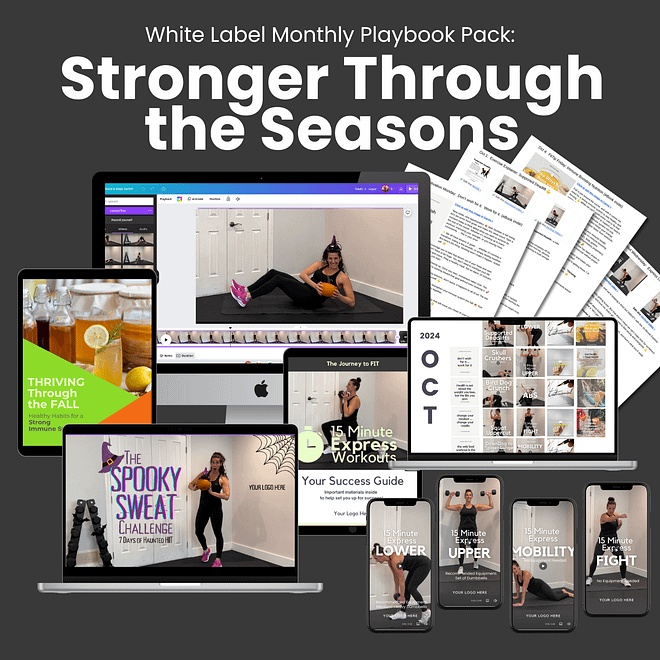 Strong through the Seasons:  Playbook Pack 5