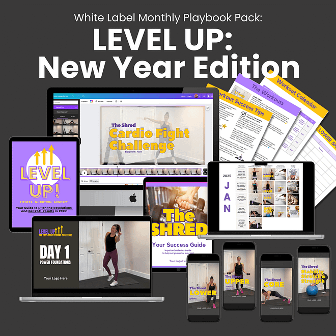 Level Up:  New Years Playbook Pack 8