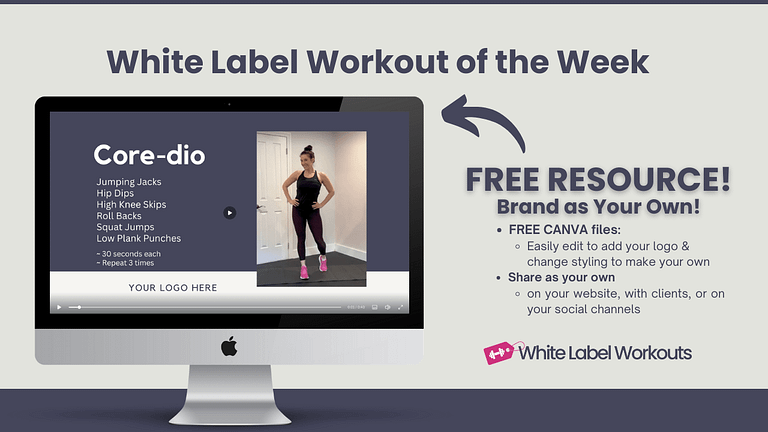Read more about the article Core-Dio:  White Label Workout [FREE Resource]