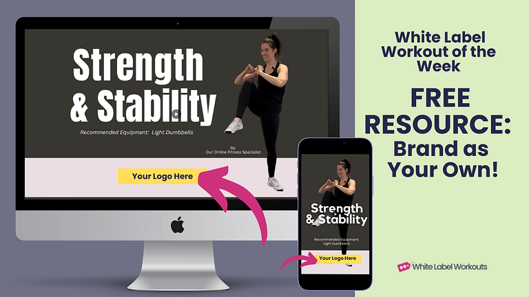 Read more about the article Strength & Stability:  White Label Workout of the Week